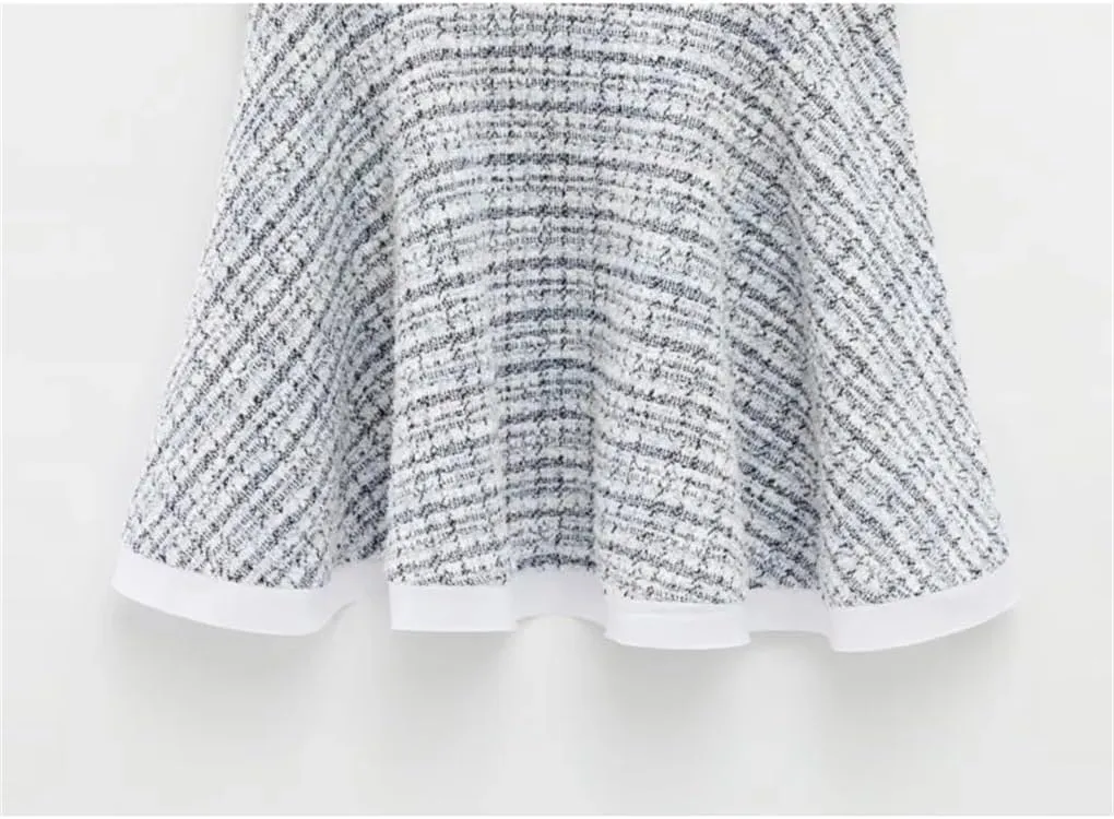Women's Patchwork Textured Cropped Camisole