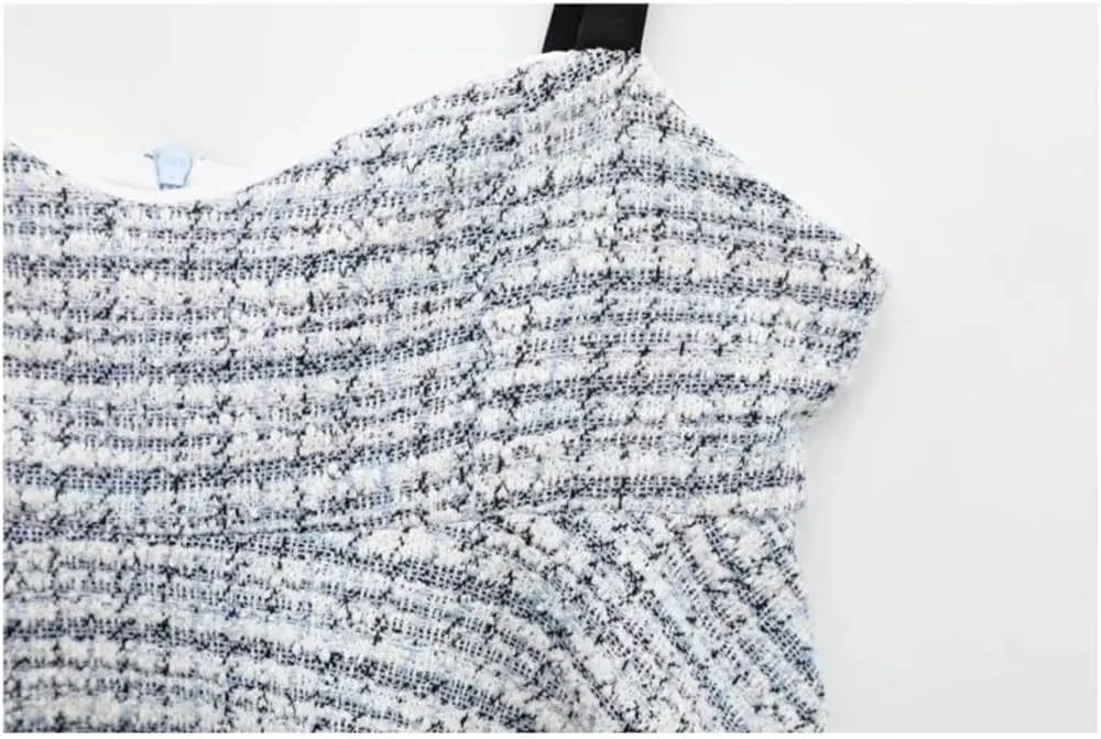 Women's Patchwork Textured Cropped Camisole