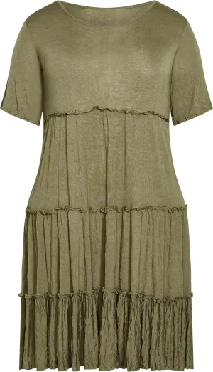 Women's Plus Size Dress-Midi Crush