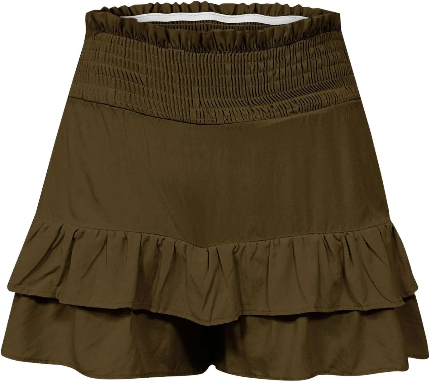 Womens Skorts Summer Casual Boho Flowy Skirt Shorts High Waist Mini Skirts Ruffle Tiered Golf Tennis Y2K Clothes