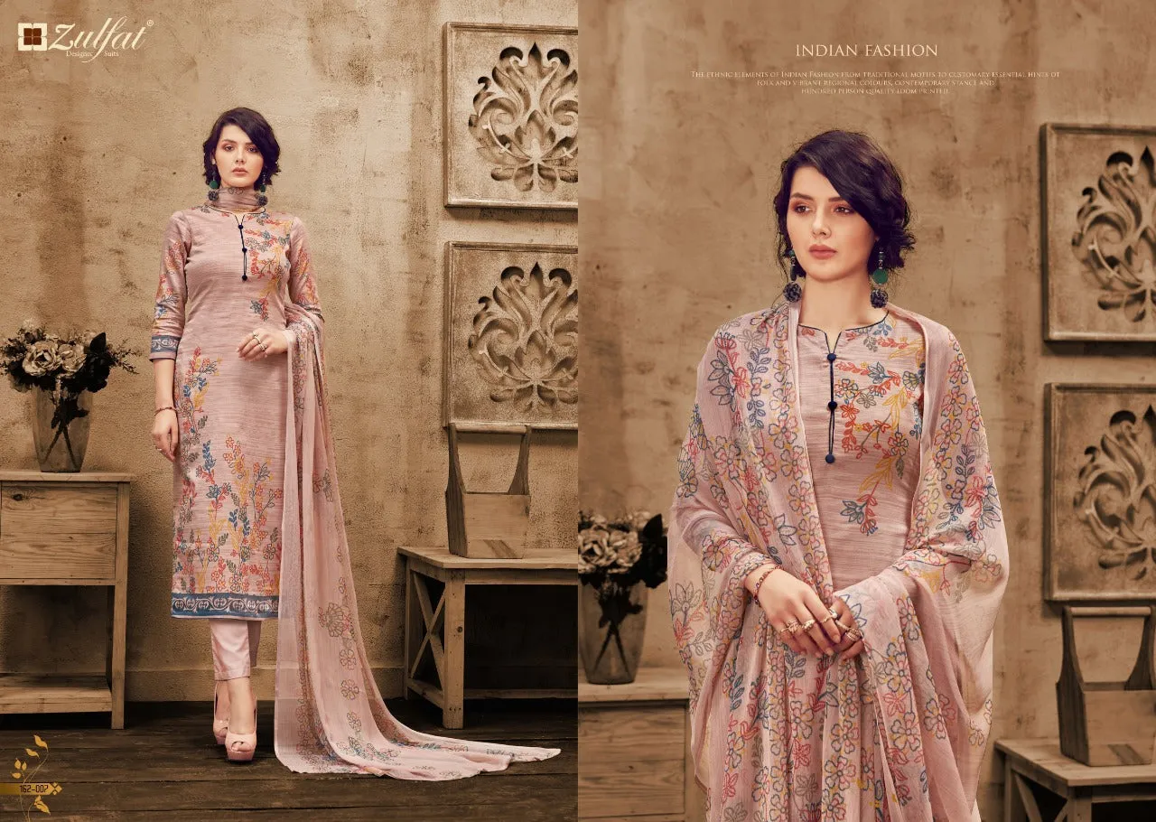 Zulfat Designer Alisha Innovative Style Designed Trendy Salwar Suits
