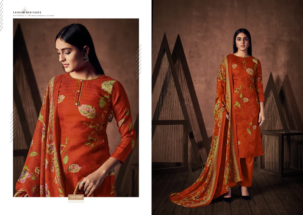 Zulfat Presents Winter Magic Vol 4 Pashmina Printed Fancy Designer Salwar Suits