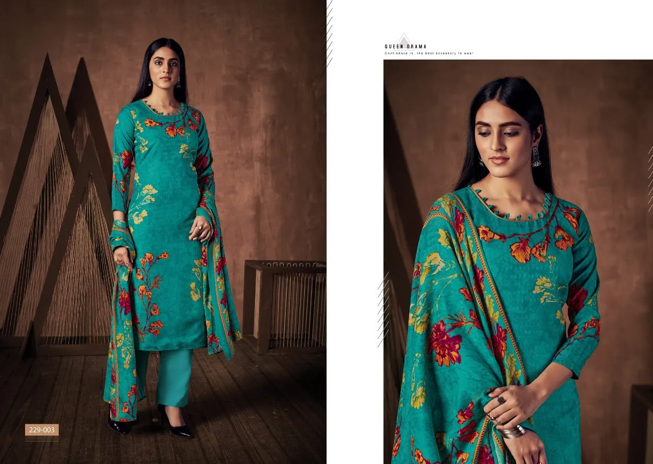 Zulfat Presents Winter Magic Vol 4 Pashmina Printed Fancy Designer Salwar Suits