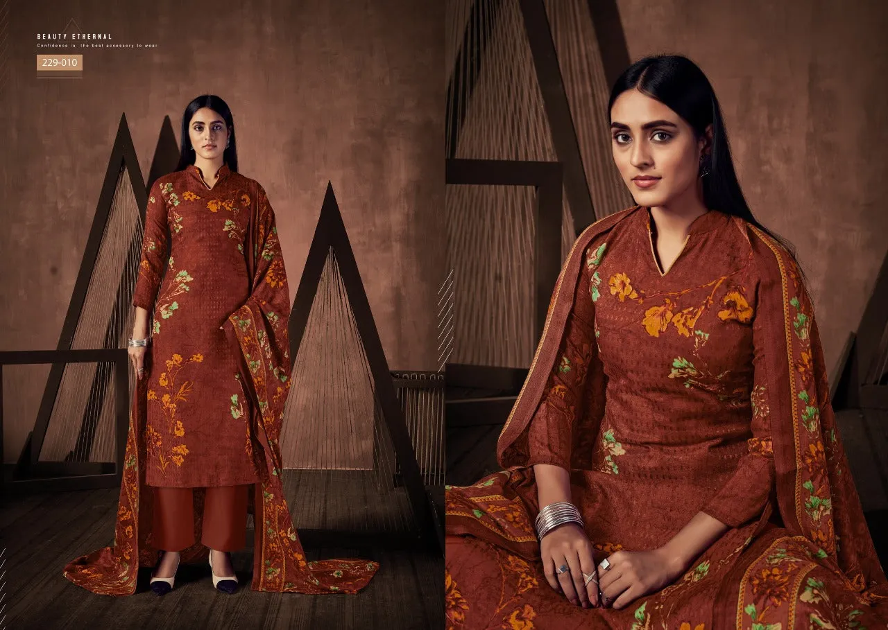 Zulfat Presents Winter Magic Vol 4 Pashmina Printed Fancy Designer Salwar Suits