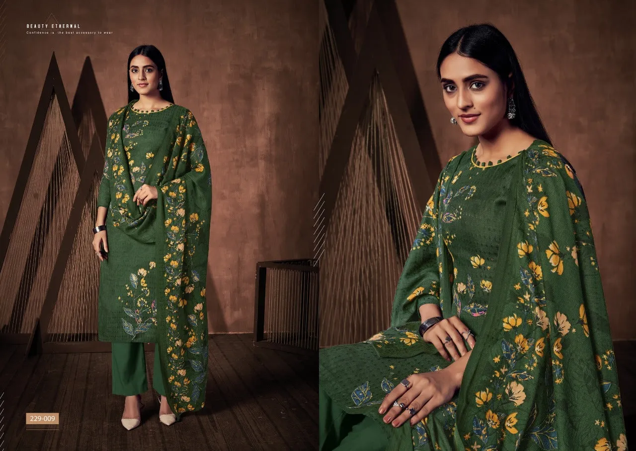 Zulfat Presents Winter Magic Vol 4 Pashmina Printed Fancy Designer Salwar Suits