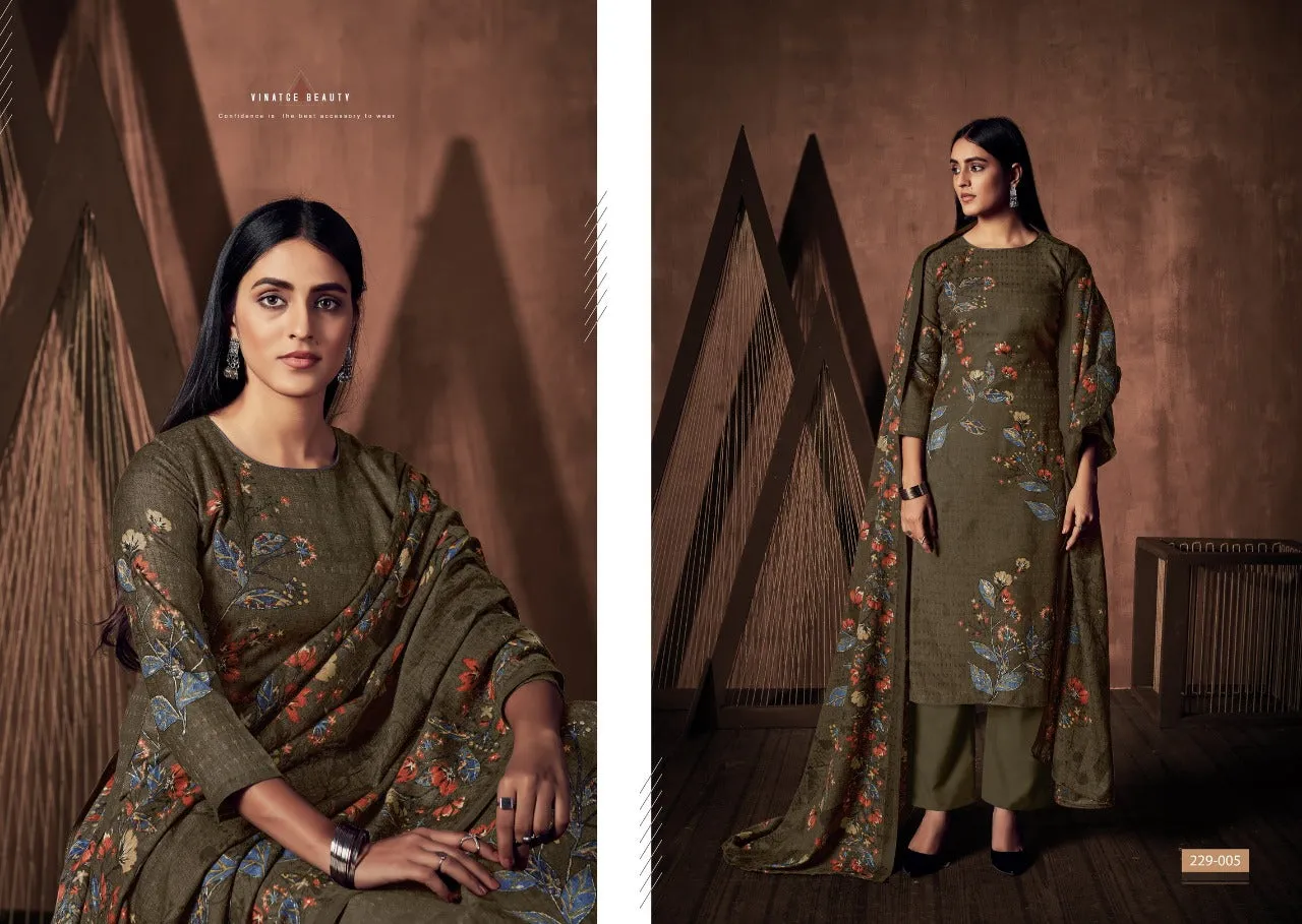 Zulfat Presents Winter Magic Vol 4 Pashmina Printed Fancy Designer Salwar Suits