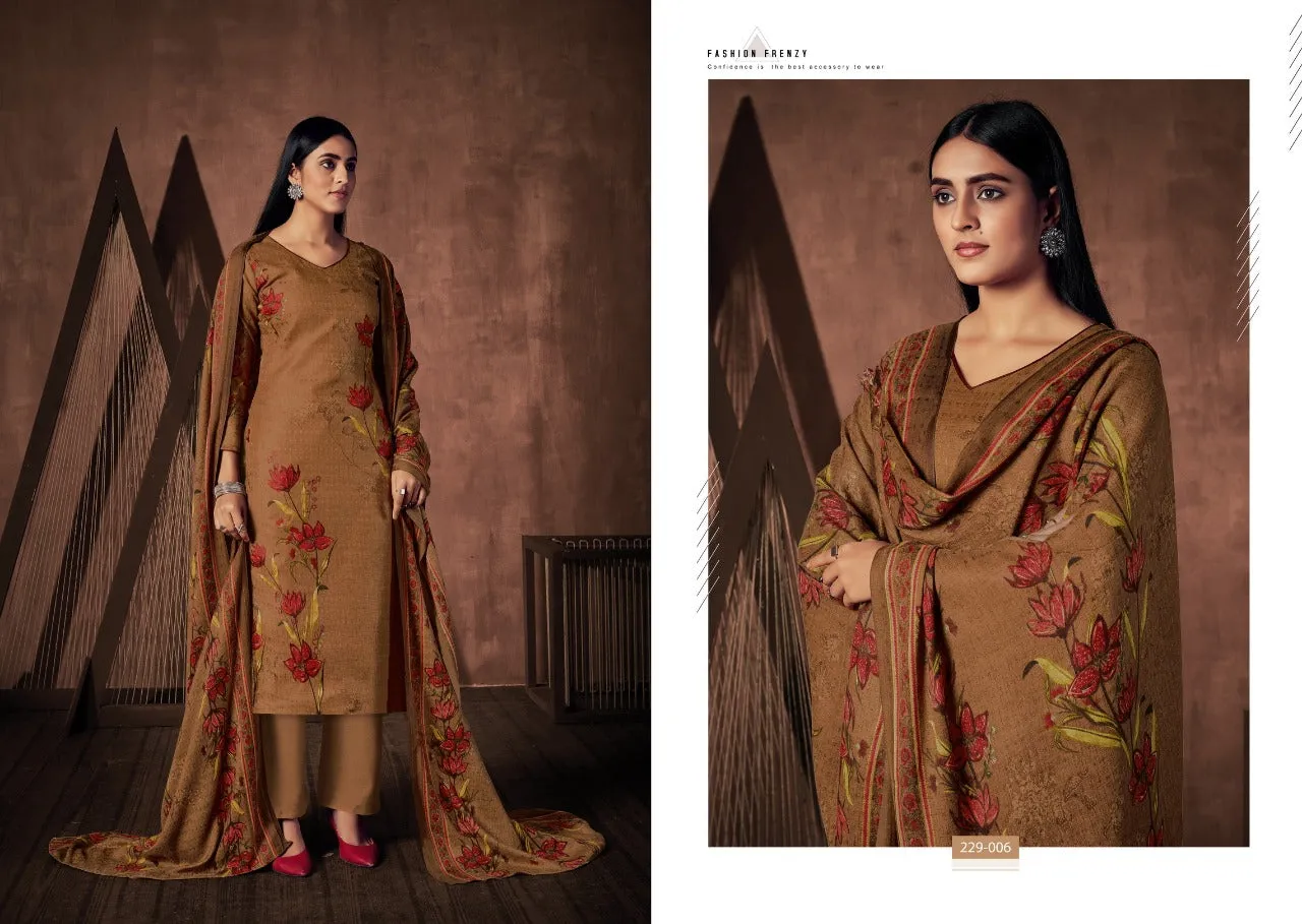 Zulfat Presents Winter Magic Vol 4 Pashmina Printed Fancy Designer Salwar Suits