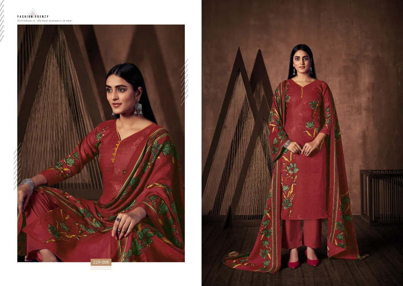Zulfat Presents Winter Magic Vol 4 Pashmina Printed Fancy Designer Salwar Suits